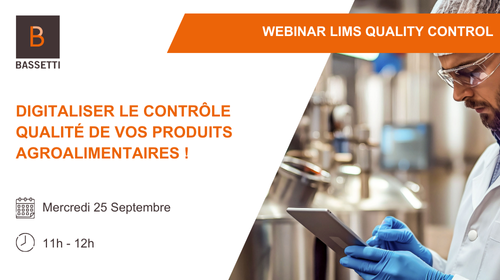 Webinar LIMS QC Agroalimentaire